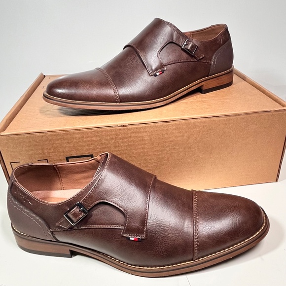Tommy Hilfiger Bretter Tommy Hilfiger Bretter Monk Strap Cap Toe Dress Shoe - Picture 5 of 8